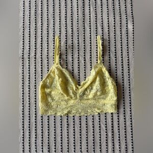 NWOT Cosabella Never Say Never Sweetie Bralette Yellow Mignonette S
